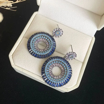 Oorbellen Boze Oog Zilveren Bescherming Layla - Mode Vibes