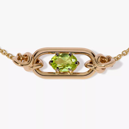 Goudkleurige Geboortesteen Armband voor Dames