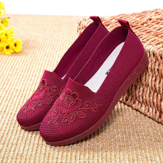 Comfortabele loopschoenen met zachte zool en antislipzool