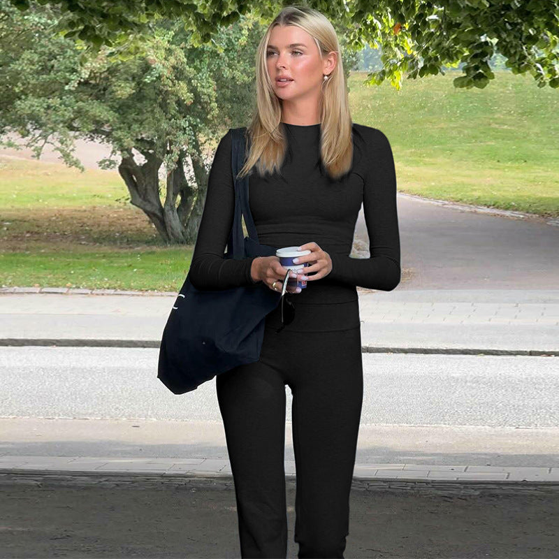 Dames Lounge Set Comfortabel met Top en Broek Zacht en Trendy