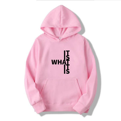 Dames Hoodie Warm met Leuke Statement Tekst Print