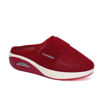 Dames Orthopedische Sneaker Mesh Instapschoen Comfortabel