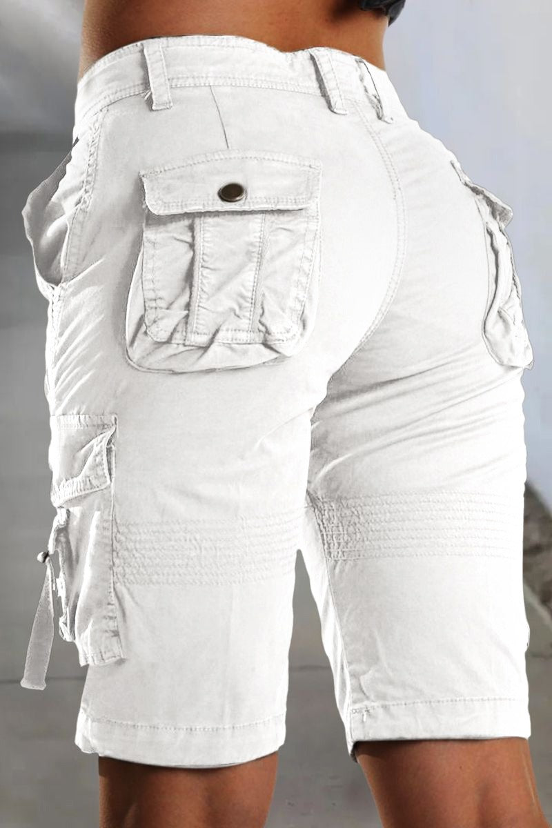 Dames Cargoshorts Zakken Comfortabel Zomer