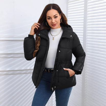 Dames Pufferjas Warm Gewatteerd Elegant