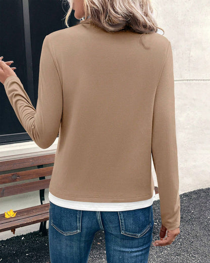 Dames Top Casual Stijl Elegante Kleding