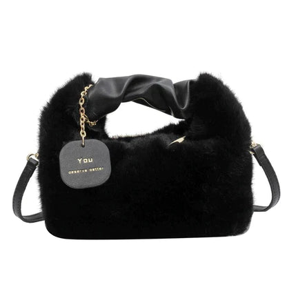 Dames Faux Fur Schoudertas Kunstbont