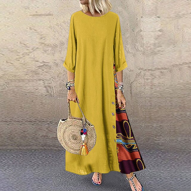Zomerjurk Vrouwen Luchtige Jurk met Tijdloos Design