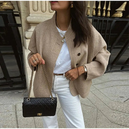 Vintage Winterjas voor Vrouw Warm en Stijlvol