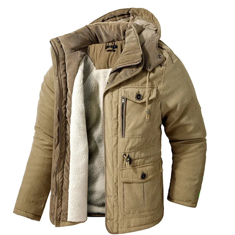 Militaire Parka Jas Warm en Waterdicht voor Heren - Mode Vibes