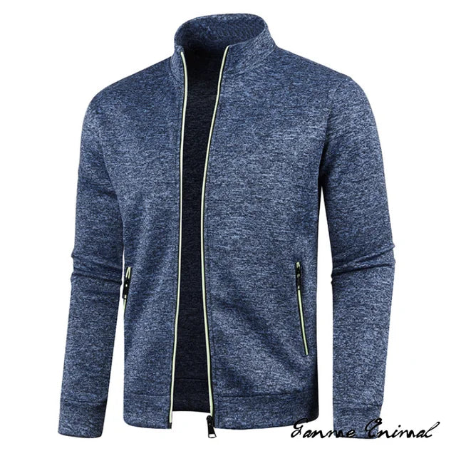 Sweatvest met Omslagkraag Zacht en Comfortabel - Mode Vibes