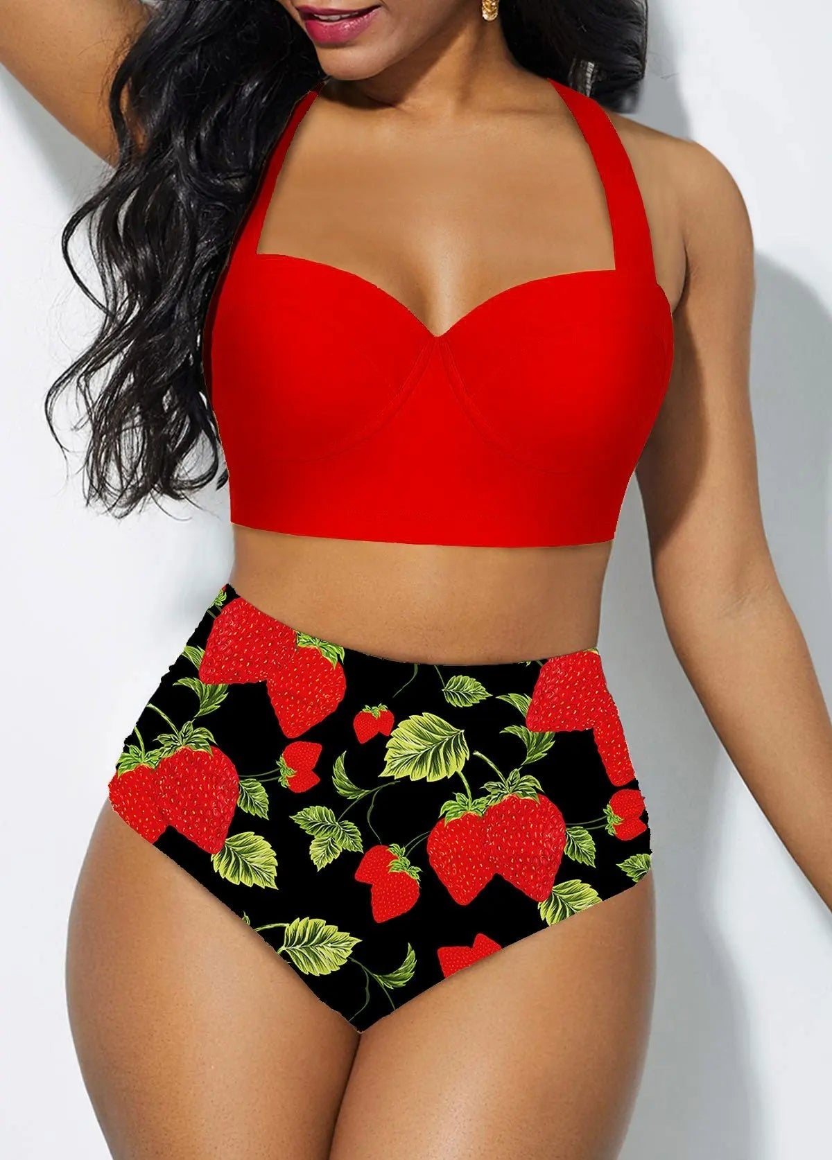 Plus Size Bikini Stijlvol & Vrolijk Badpak voor Dames - Mode Vibes