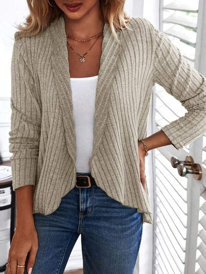 Vrouwelijke Lange Mouw Top Effen Basic Model