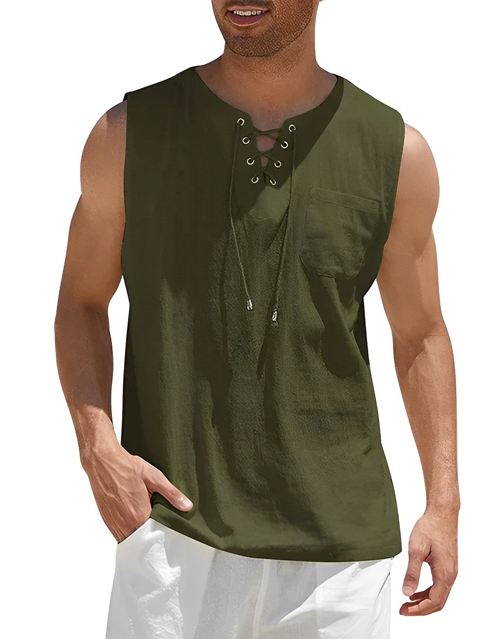 Herens Tanktop Stijlvol en Veelzijdig - Mode Vibes
