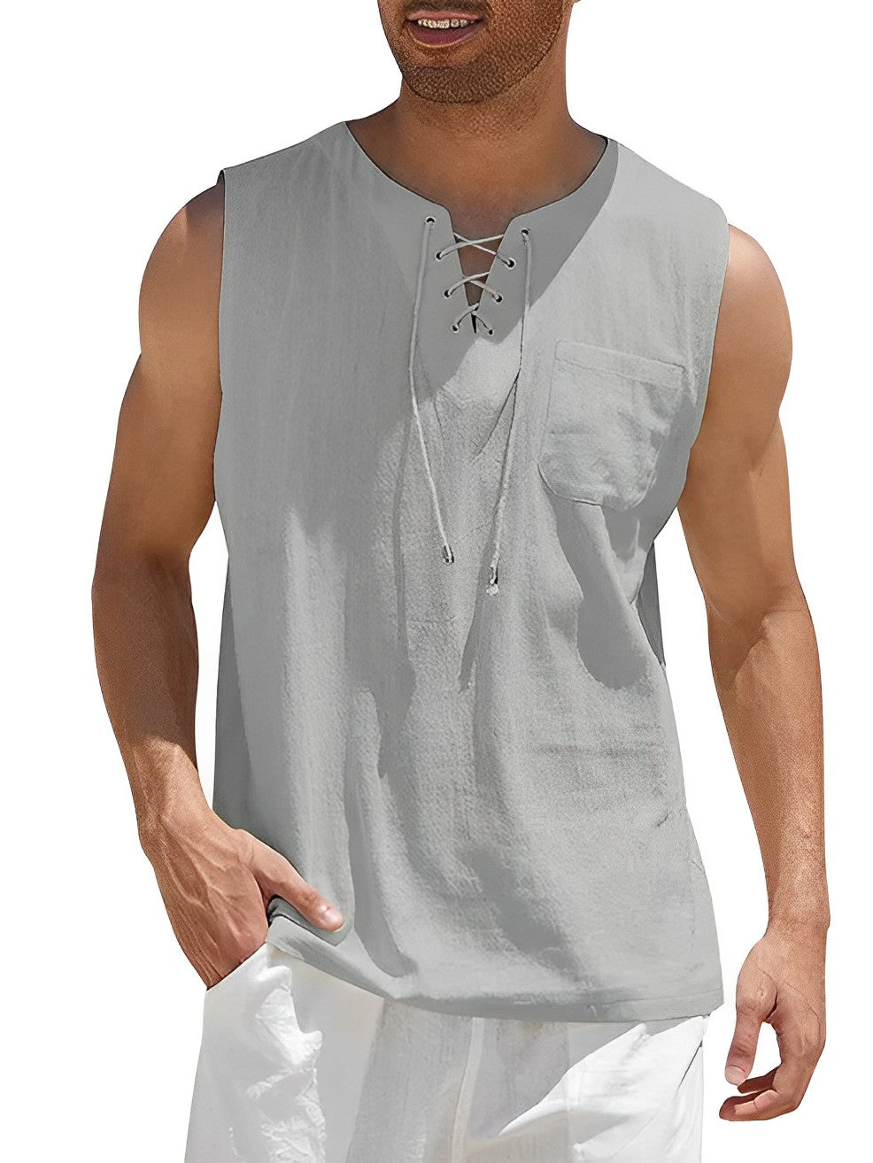 Herens Tanktop Stijlvol en Veelzijdig