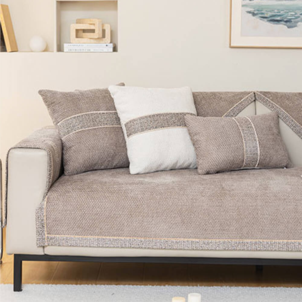 Antislip Bankhoes Luxe met Stevige Textuur