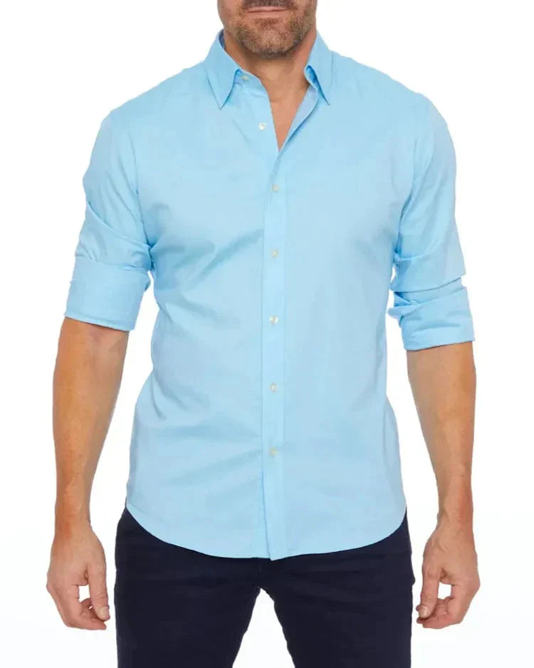 Heren Shirt Lange Mouwen Casual Kwaliteit