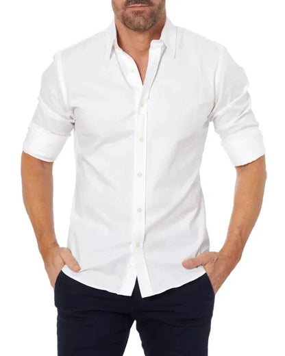 Heren Shirt Lange Mouwen Casual Kwaliteit