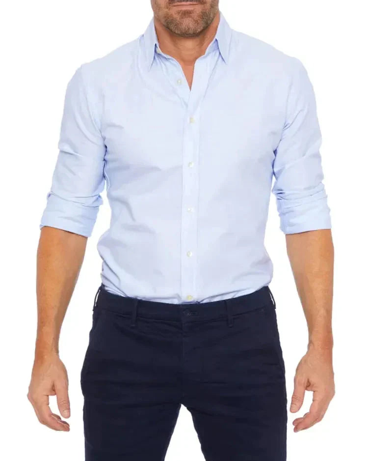 Heren Shirt Lange Mouwen Casual Kwaliteit