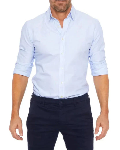 Heren Shirt Lange Mouwen Casual Kwaliteit