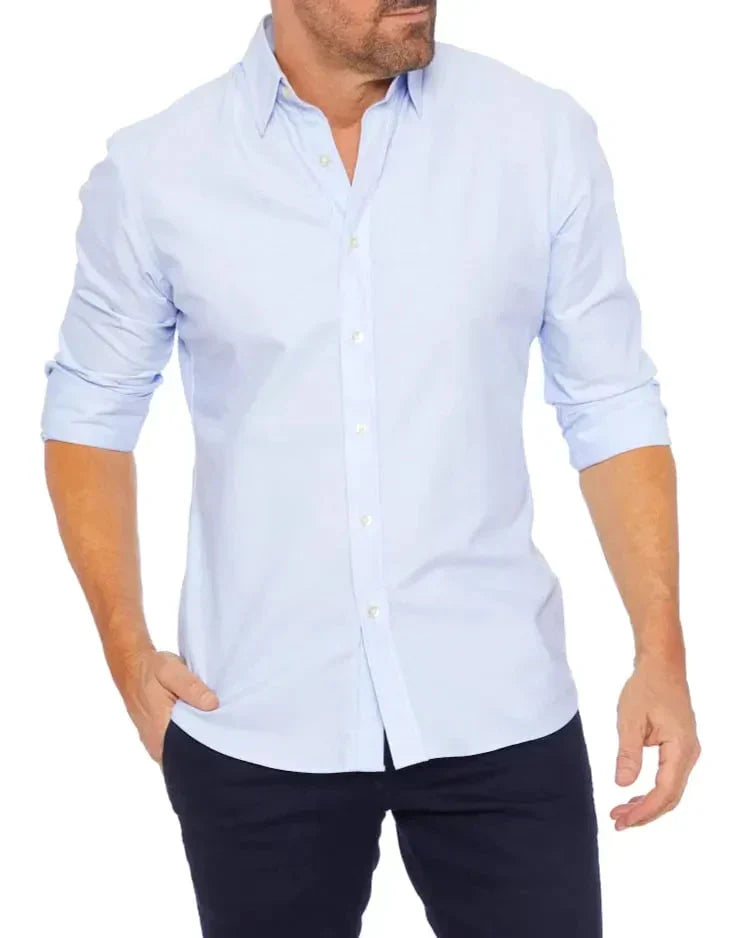 Heren Shirt Lange Mouwen Casual Kwaliteit