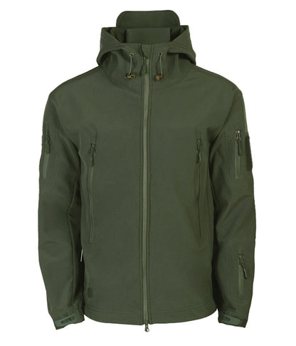 Waterdichte Heren Outdoor Jas – Winddicht & Functioneel met Antidiefstaltassen