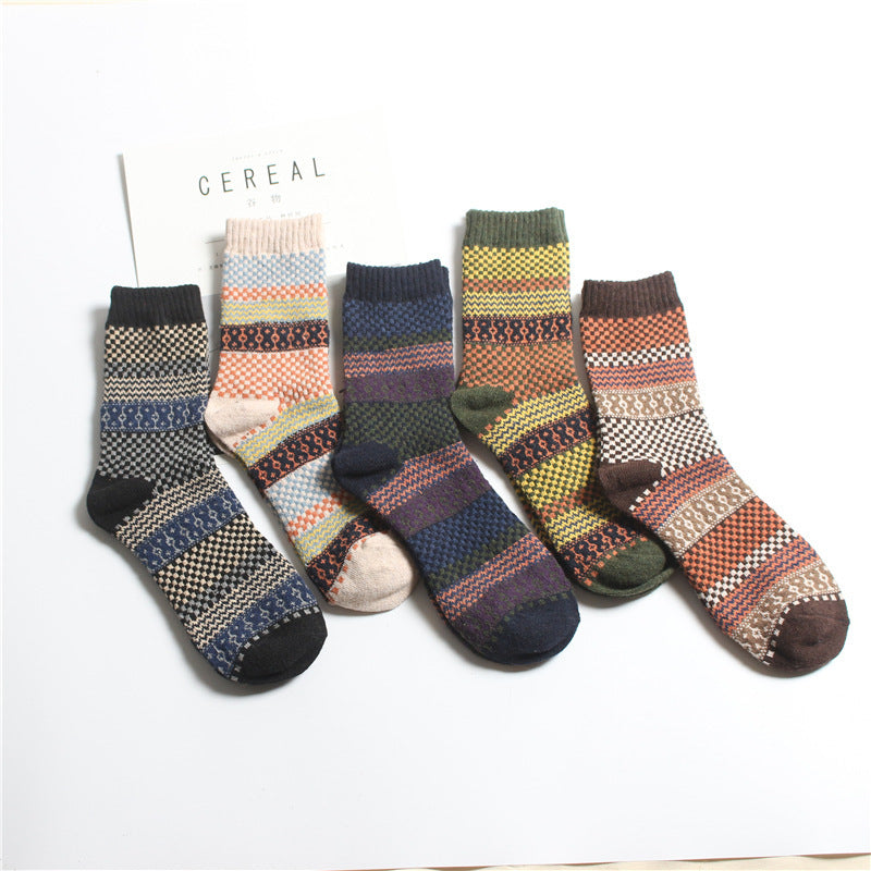 Dames Sokken 5-Pack Warm en Zacht Scandinavisch Ontwerp