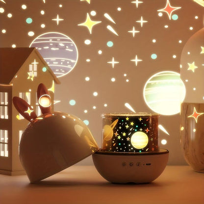 Sterrenhemel Projector met Bewegende Sterren en Maan