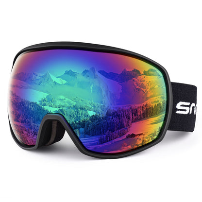 Dames Skibril Dubbele Lens Comfortabele Band