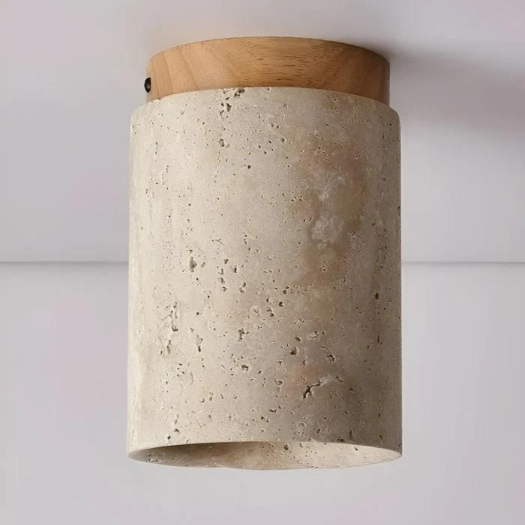 Ronde Plafondlamp Japanse Stijl Zen Modern Design