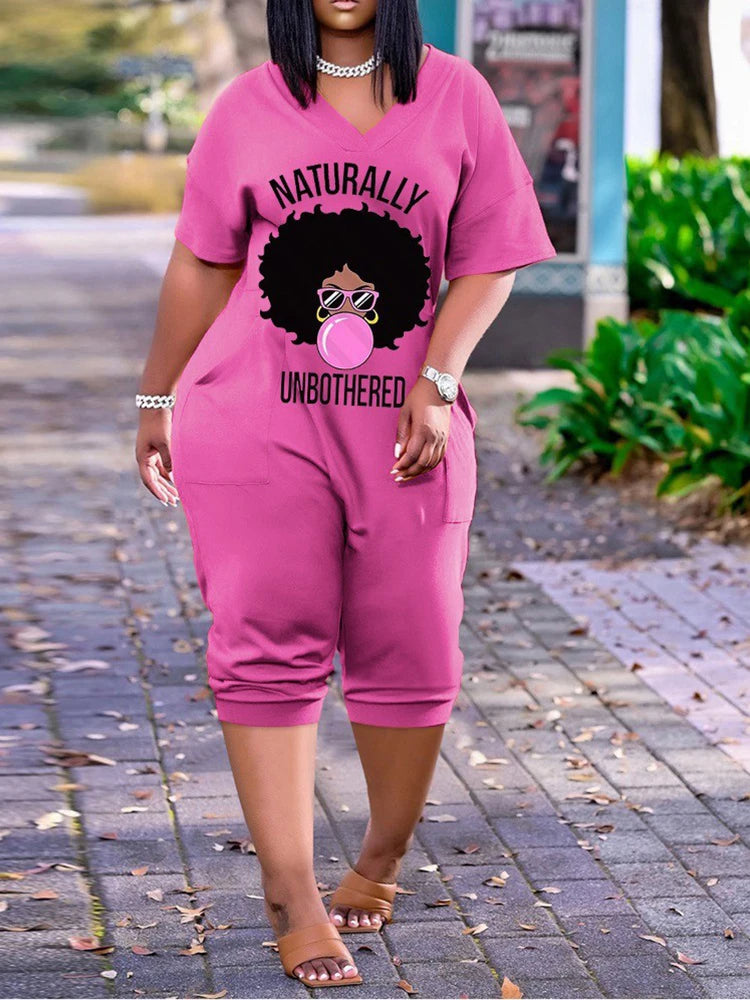Plus Size Jumpsuit Annika Stijlvol Zomerjurk Grootmaat