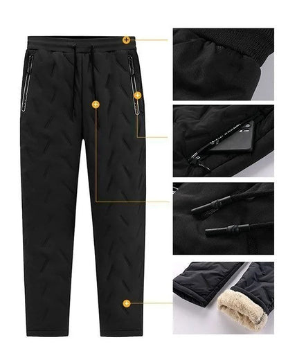 Plus Size Fleece Joggingbroek Zacht Warm Winter