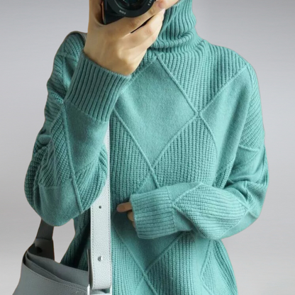 Elena | maglione con dolcevita