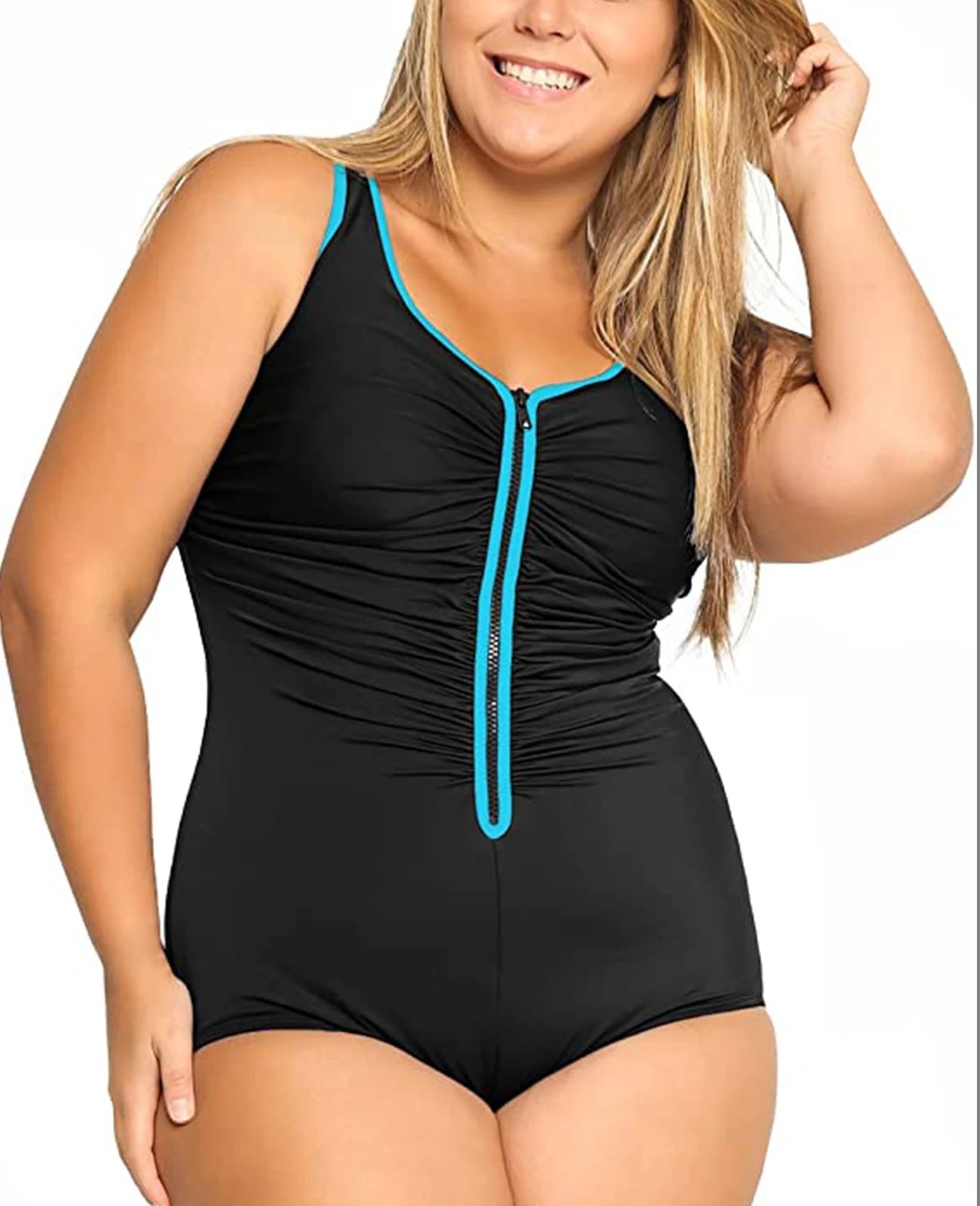 Plus-Size Badpak Nova Modieus Flatterend Design
