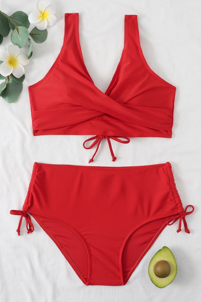 Sportieve Bikiniset Effen Stijl voor Vrouw