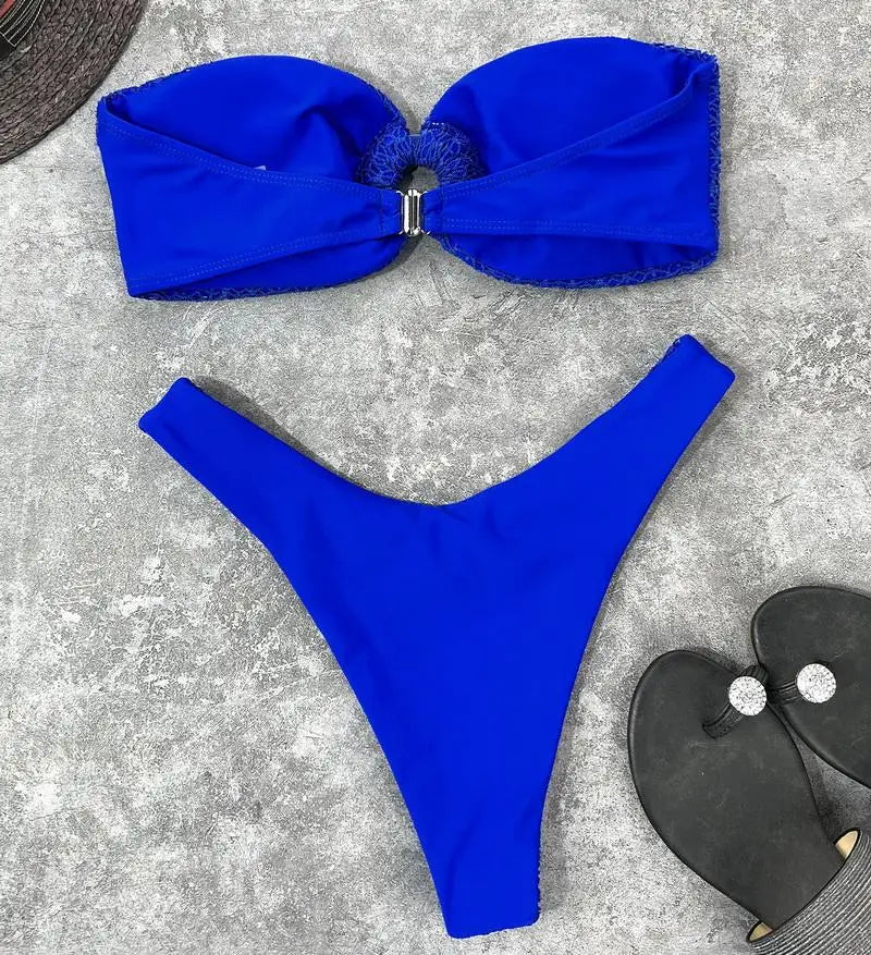 Strapless Bikini Trendy Zomer Badmode