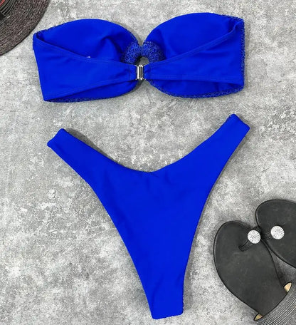 Strapless Bikini Trendy Zomer Badmode