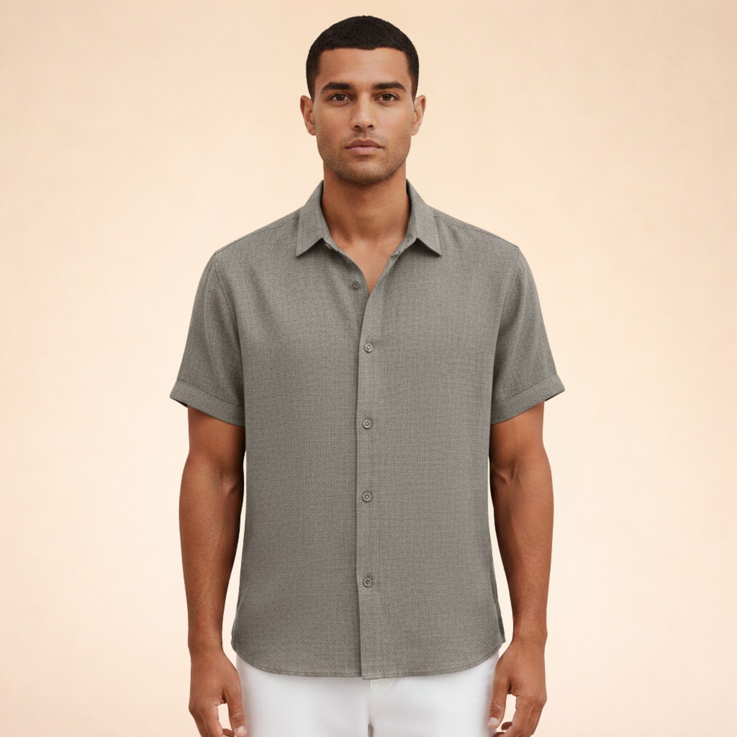 Lucas | Verfijnd casual polo Overhemd voor overdag