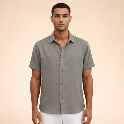 Lucas | Verfijnd casual polo Overhemd voor overdag