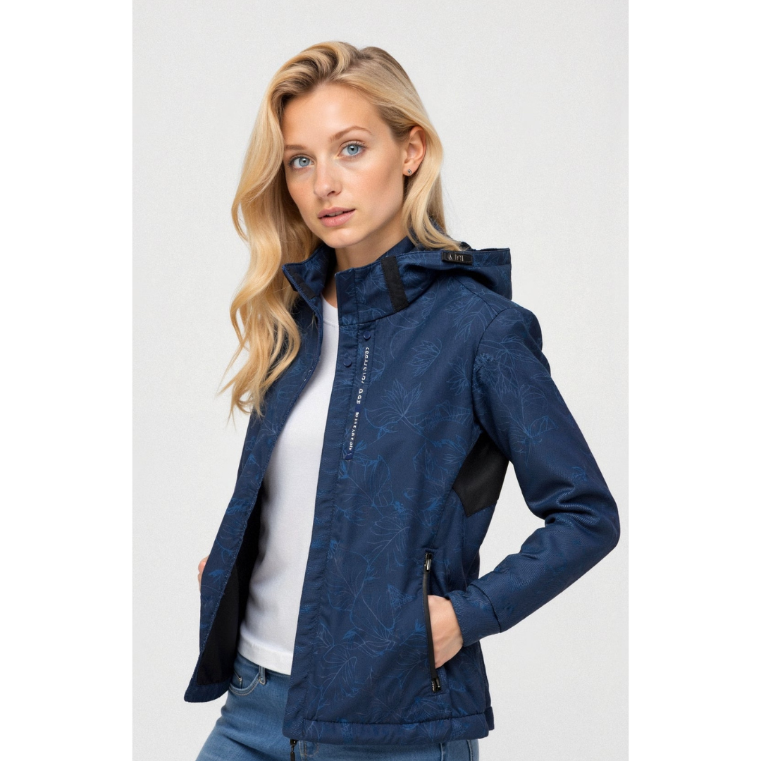 Dames Windbreaker Licht Sportief Met Rits