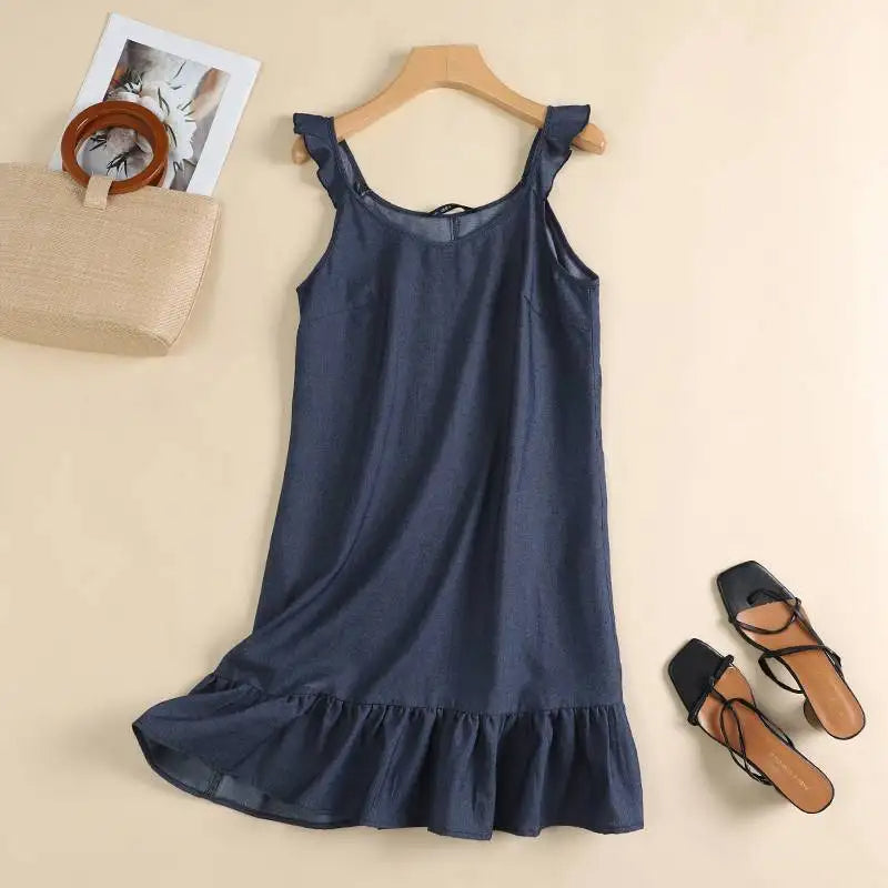 Zomerjurk Vrouw Casual Stijlvol Mode Jurk