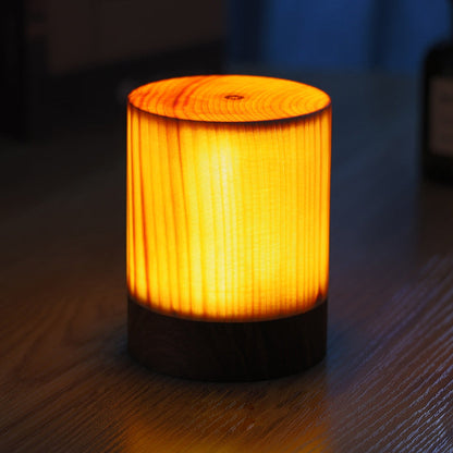 LED Tafellamp Houten Design Dimbaar