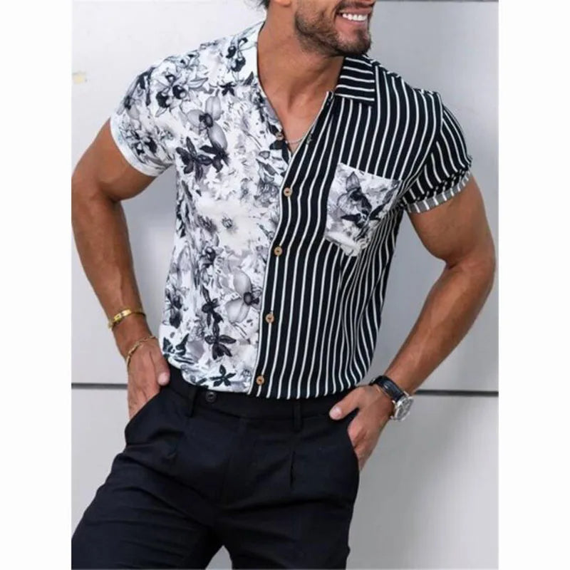 Plus Size Overhemd Casual Comfortabel los model
