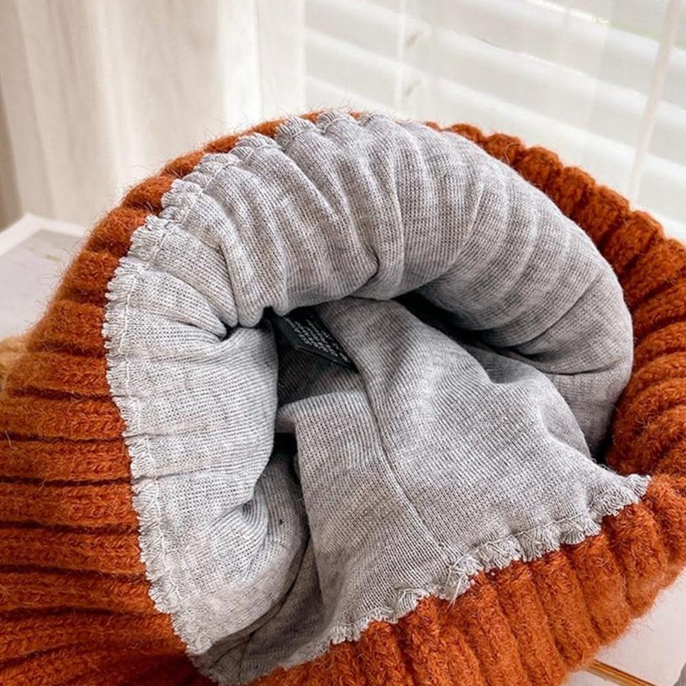 Kattenmuts Gebreid Warm met Oren
