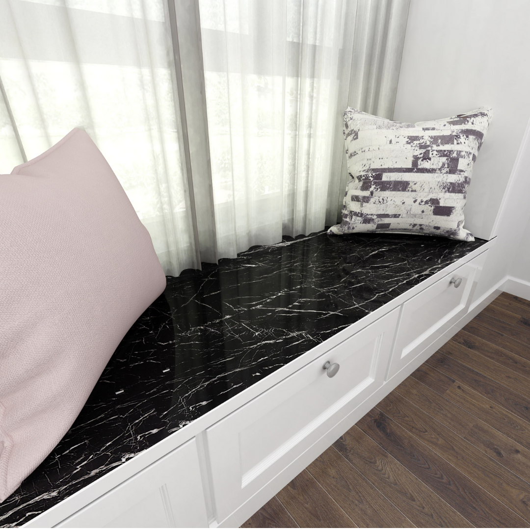 Marmer Look Sticker Waterdicht voor Muren en Meubels
