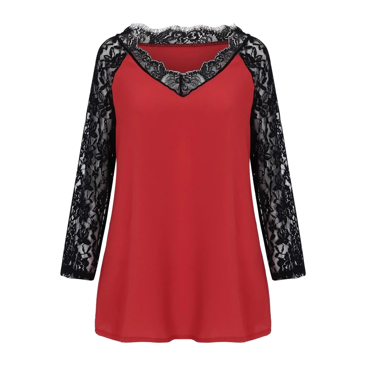 Plus-Size Blouse Trendy en Flatterend voor Vrouwen