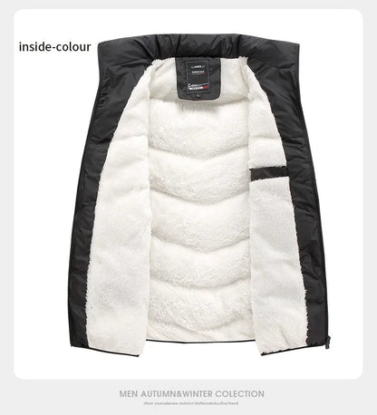 Dikke Fleece Bodywarmer Warm Groot Model