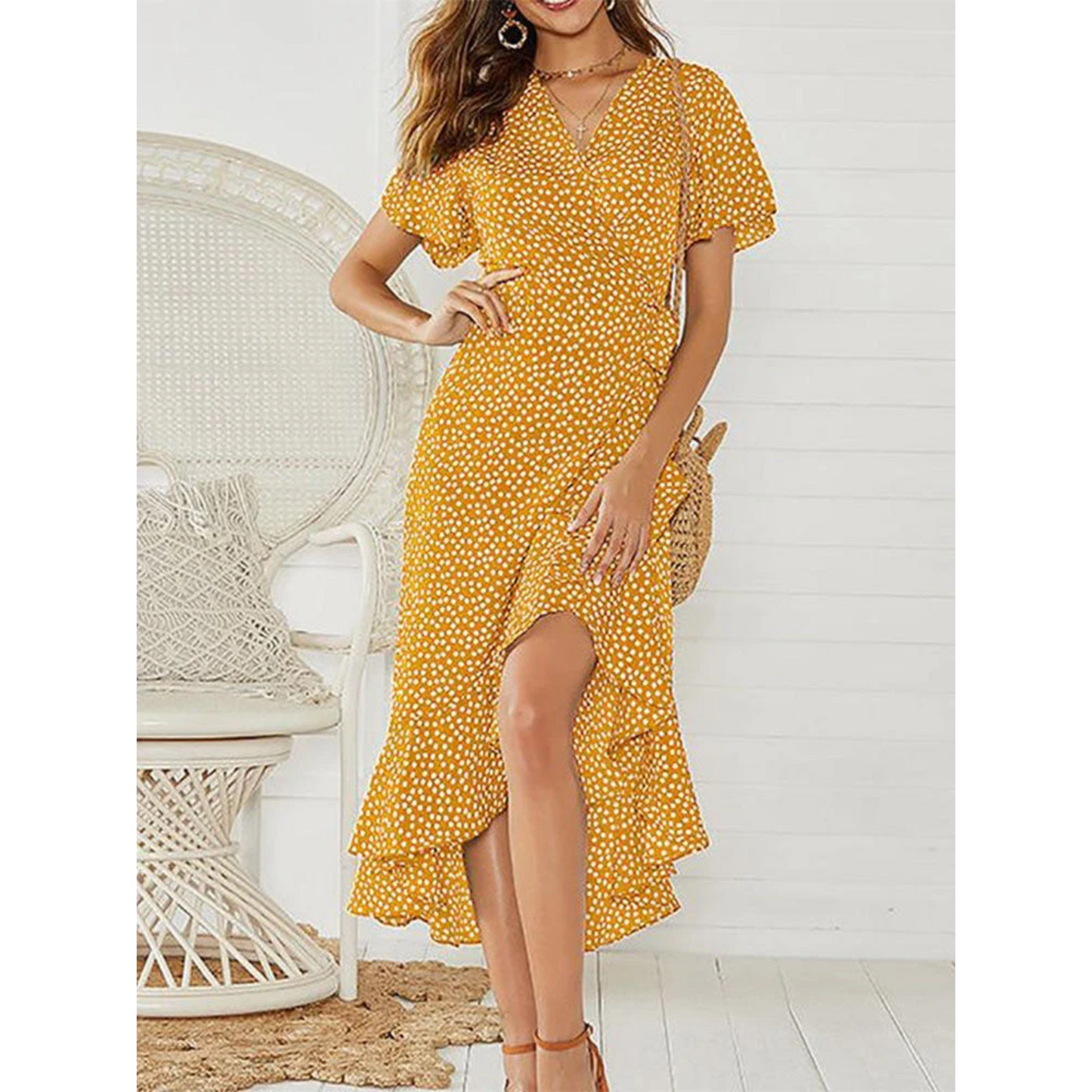 Bohemian Glow Zomerse Maxi Jurk