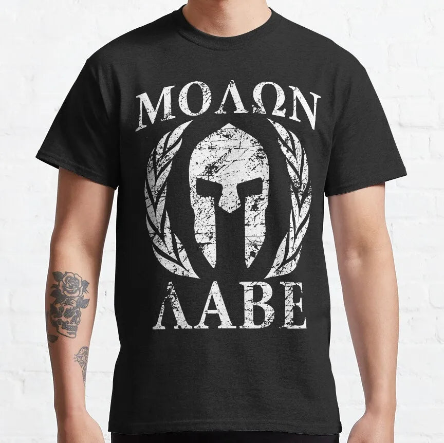 Klassieke Vintage T-Shirt van Katoen Plus Size