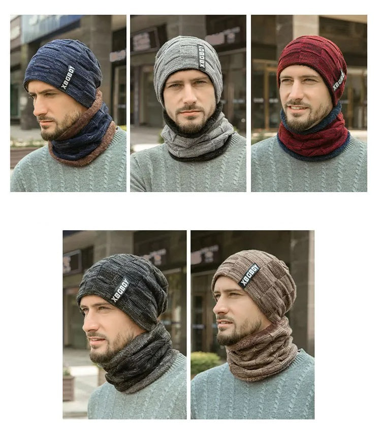 Warme Winterset met Sjaal en Muts voor Dames