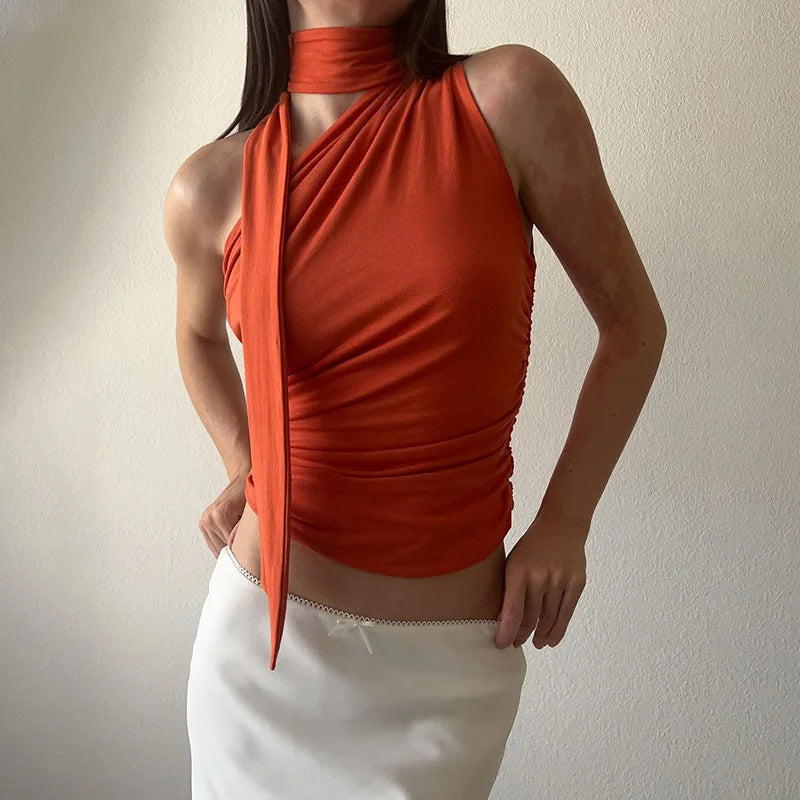 Vrouwelijke Casual Top Trendy Katoen Mode